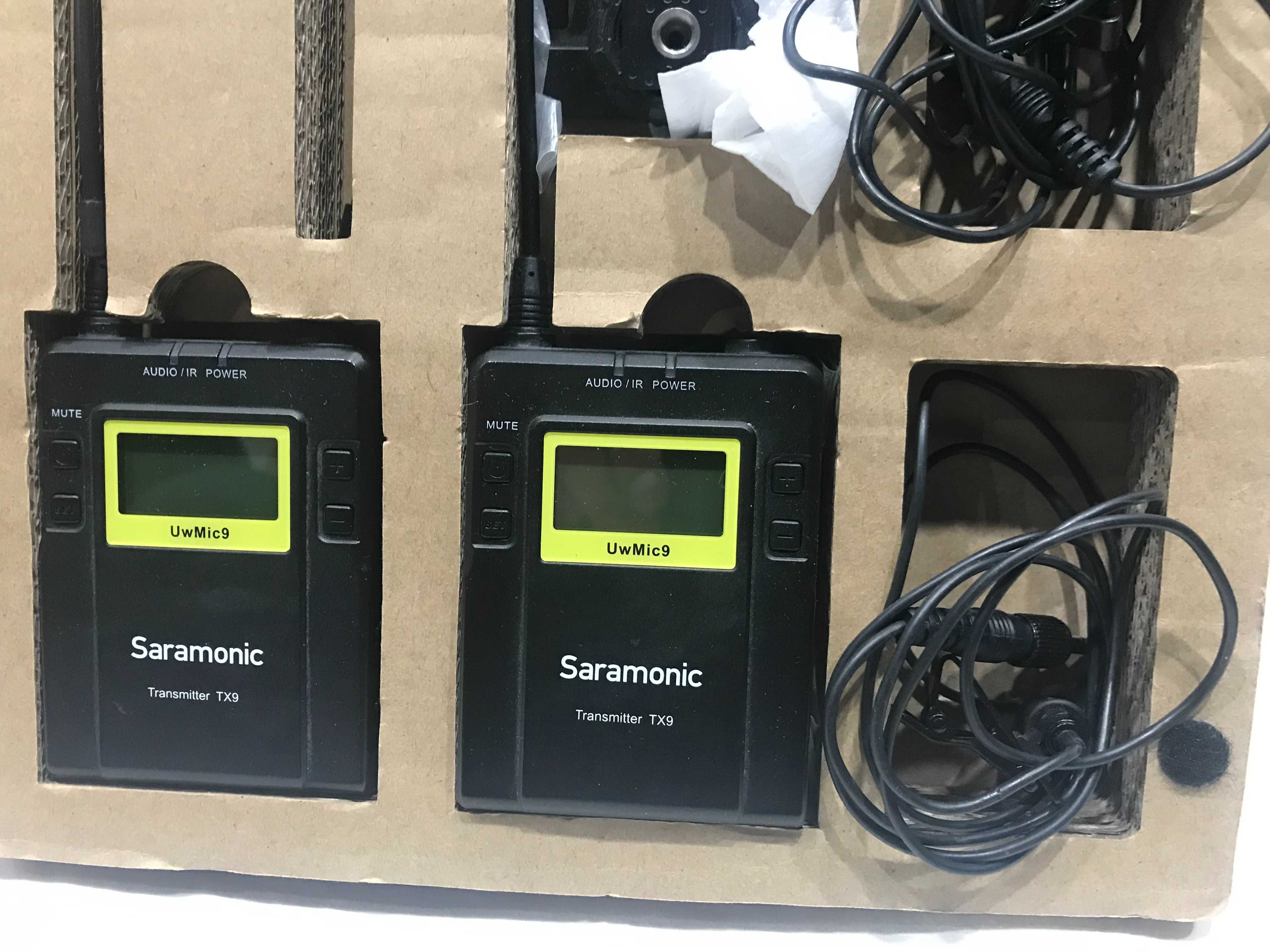 Saramonic UwMic9 RX9 + 2x TX9
