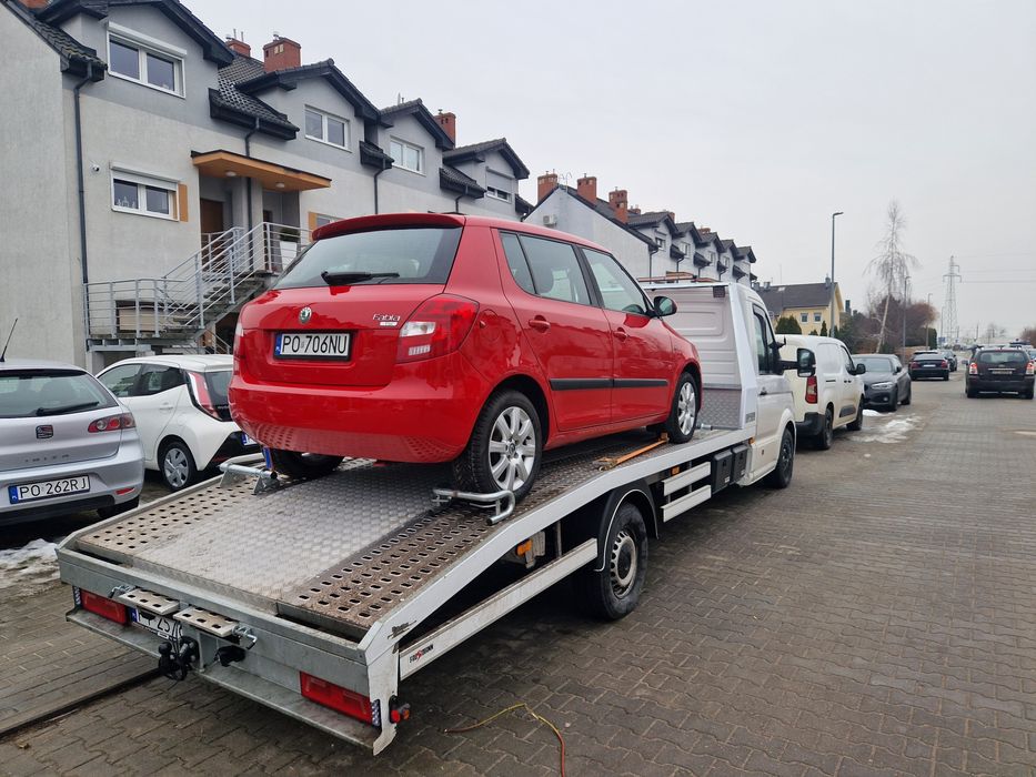 Pomoc drogowa 24H Poznań Transport Aut Polska-Europa