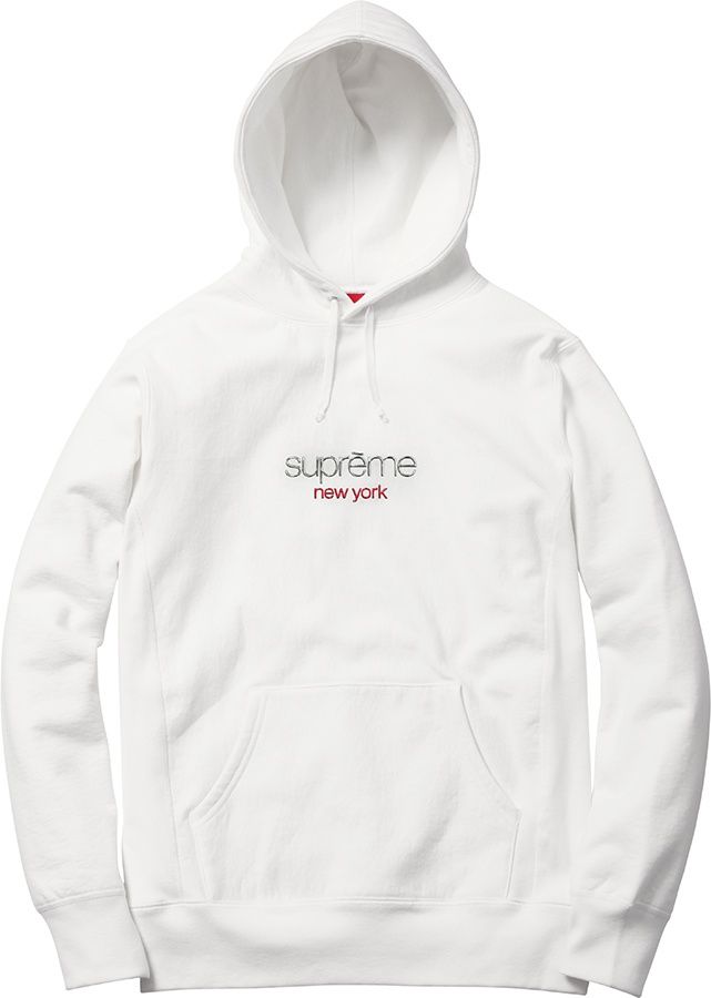 Supreme Chrome Classic Logo hoodie