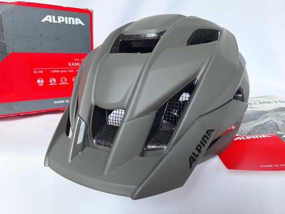 Kask rowerowy Alpina Kamloop Coffee Grey Matt M 55-59cm