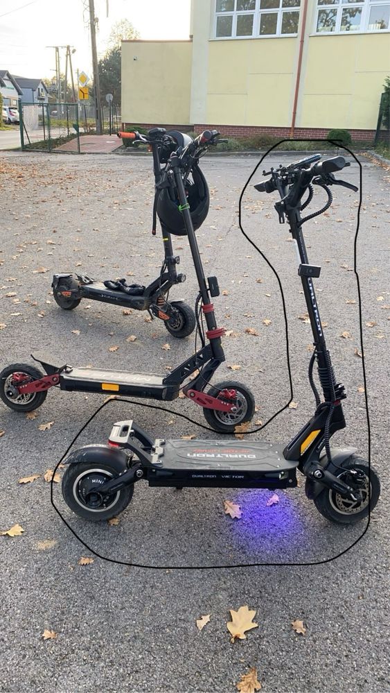 Hulajnoga Dualtron Victor luxury 30ah ey4, zamiana cross 250 4t