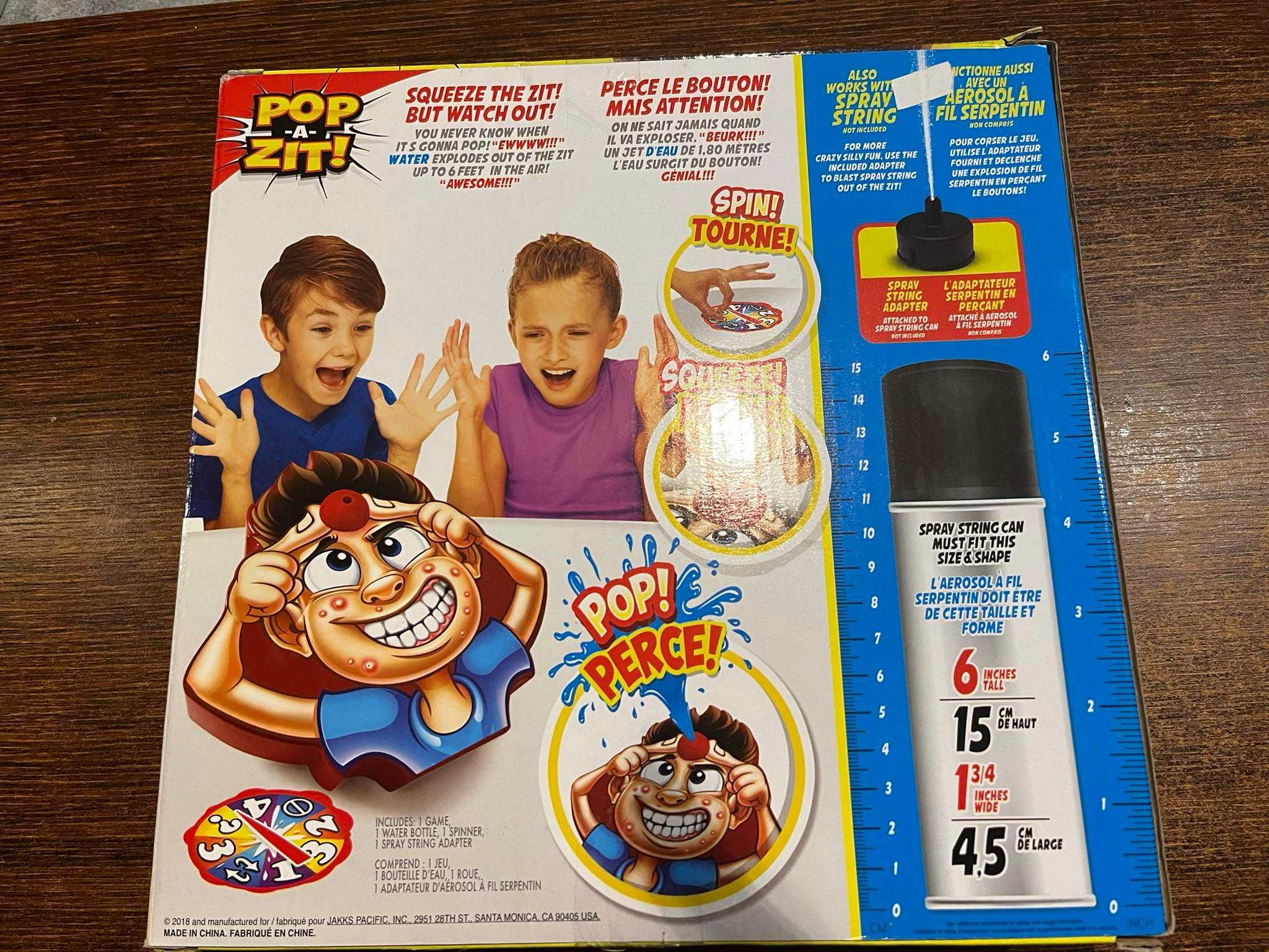 Gra Jakks POP-a-ZIT Alarm na pryszcze