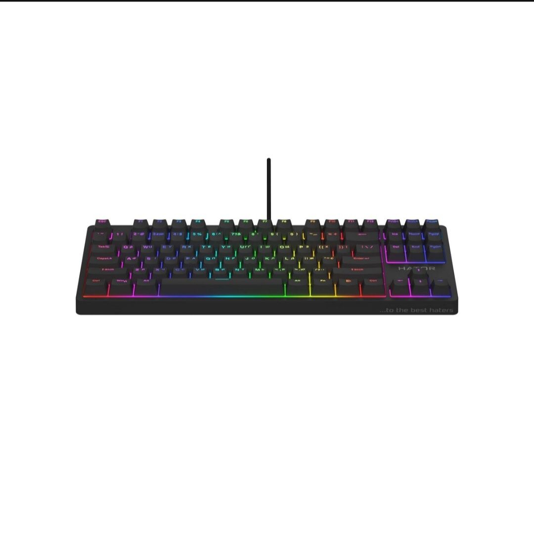 Клавіатура HATOR Rockfall 2 Mecha TKL orange (HTK-520) black