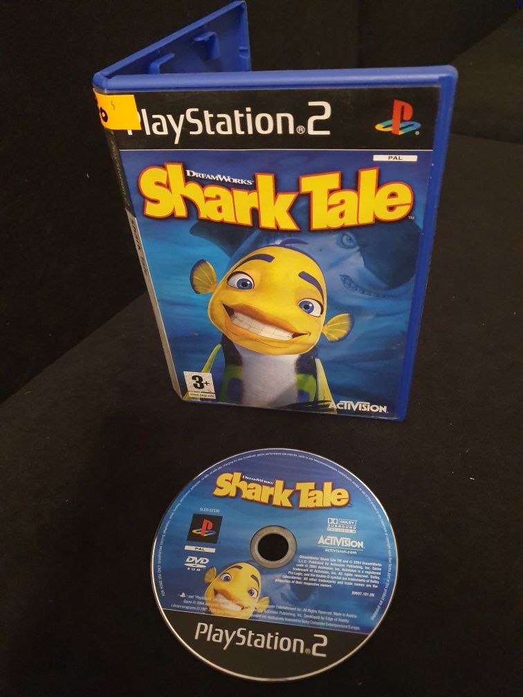 Gra gry ps2 playstation 2 Shark Tale dla dzieci unikat