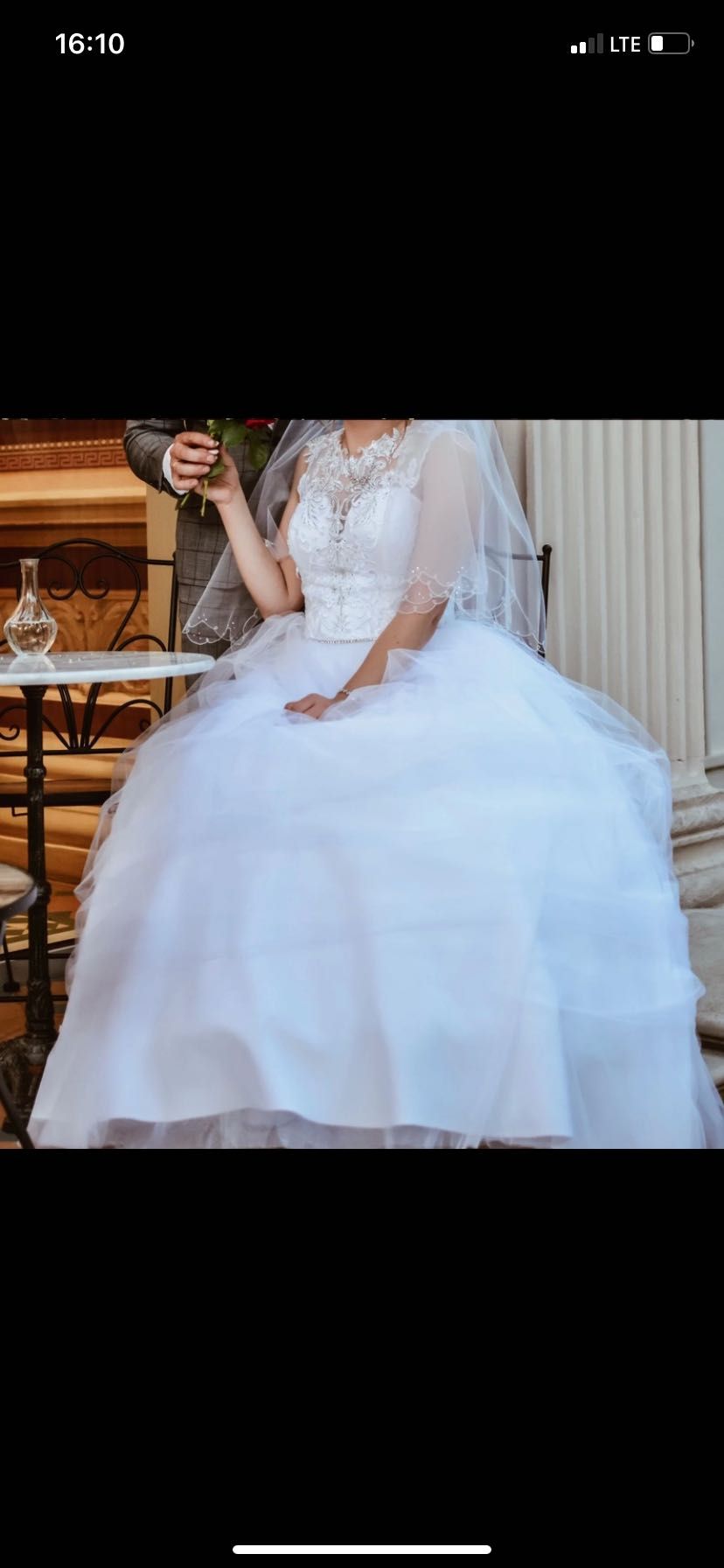 Suknia ślubna księżniczka rozmiar 38