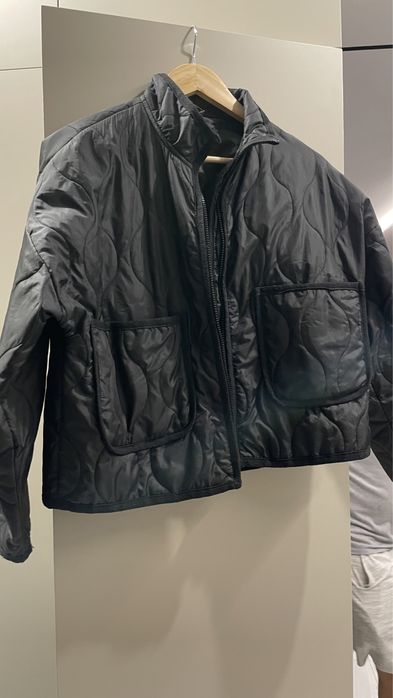 Куртка чорна стьогана