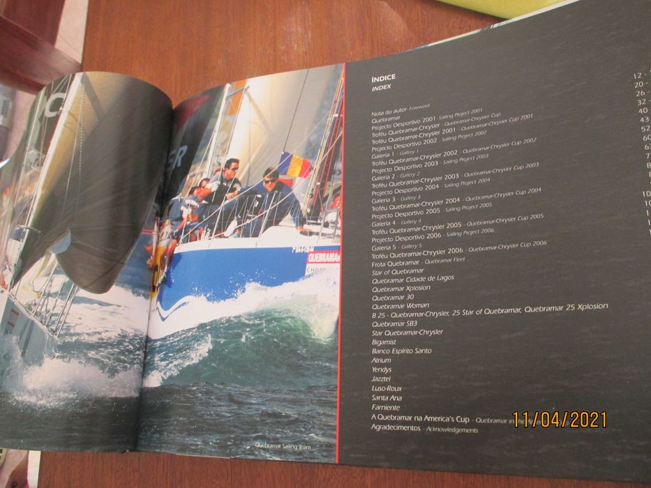 Livro - Quebramar - seis anos a comunicar no mar