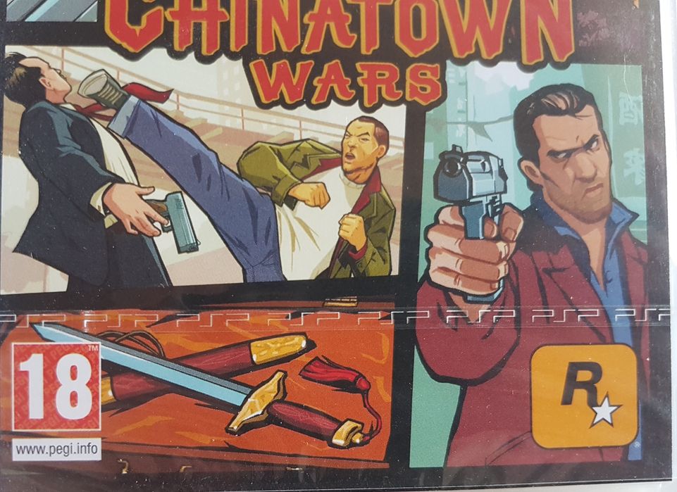 Nowa folia Gta Chinatown Wars gra na PSP
