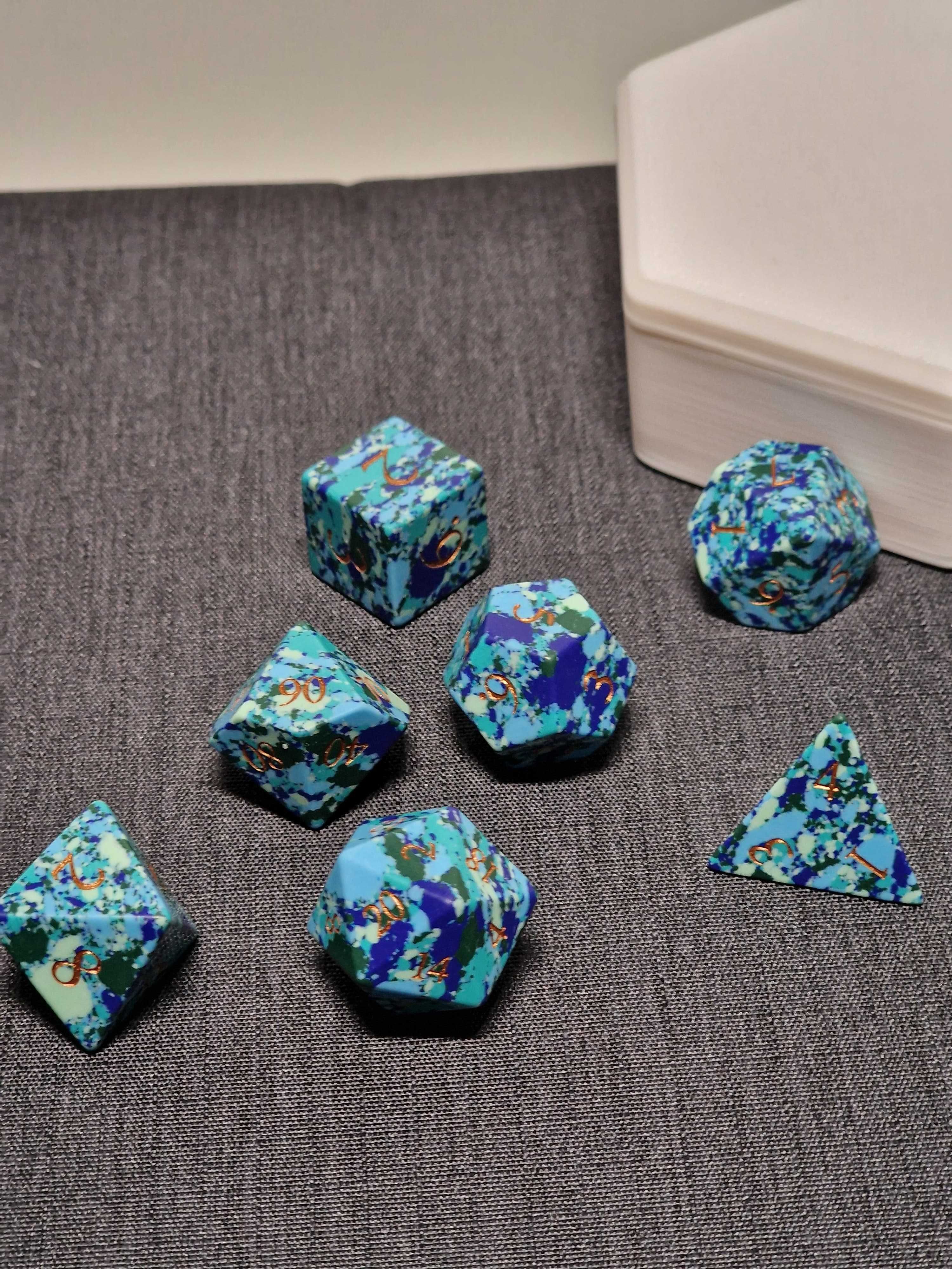 Conjunto de 7 Dados (Dice set)