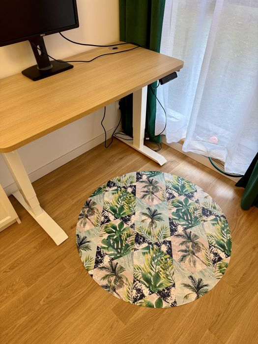 Mata pod fotel zabezpieczająca 100cm