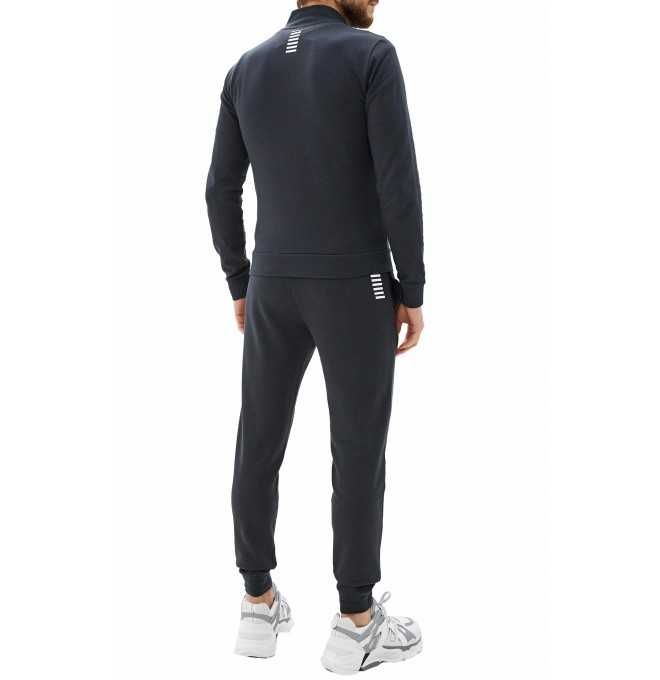 EMPORIO ARMANI EA7 sportowy dres NIGHT BLUE kompletny Oryginał