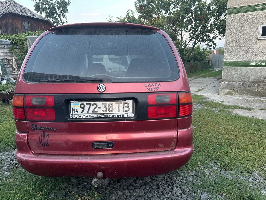 VW sharan Volkswagen 2.8 газ/бензин Вольксваген Шаран мінівен