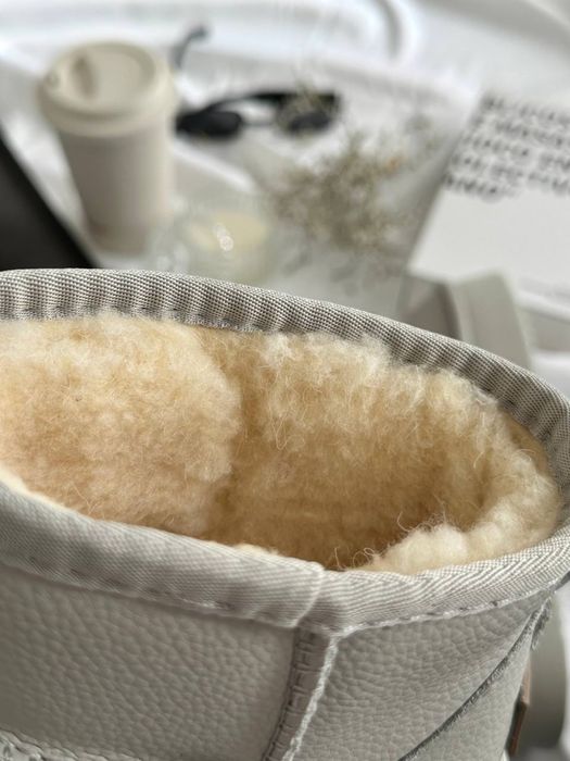 Шкірані сірі уггі, угги, ugg itts серые угі