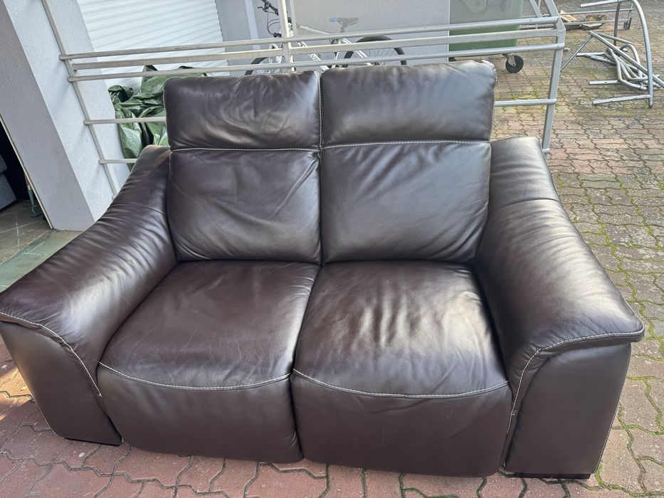 Sofa  skorzana 2 osobowa