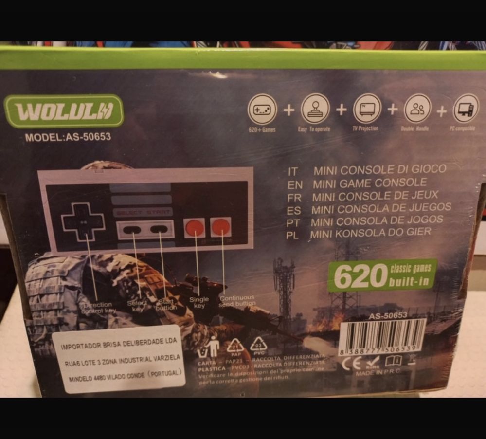 Console snes 6200 jogos