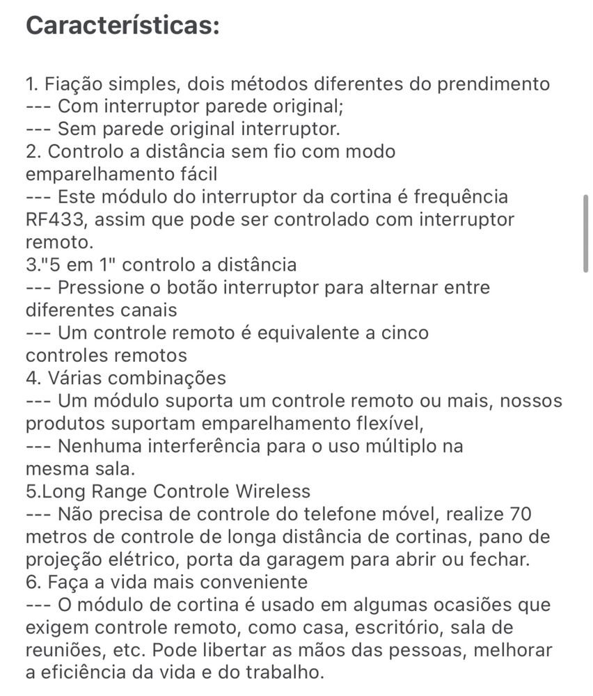 Automatização de Estores “NOVO”