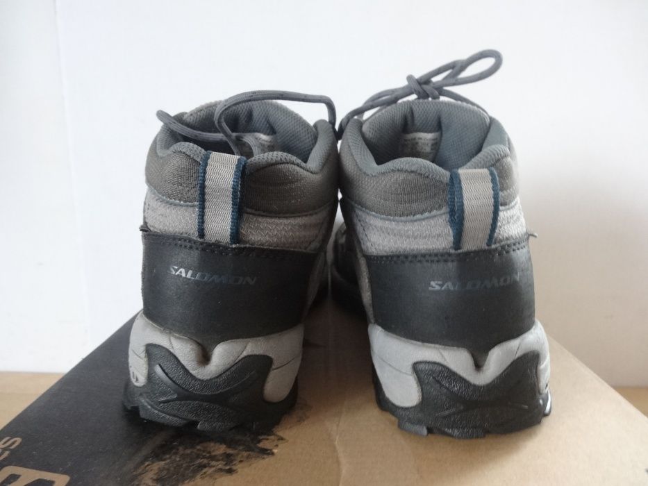 Buty Salomon GTX roz 39 1/3 GORE-TEX Trekkingowe Turystyczne Skóra