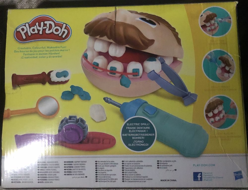 Игровой набор для лепки PLAY-DOH Мистер зубастик