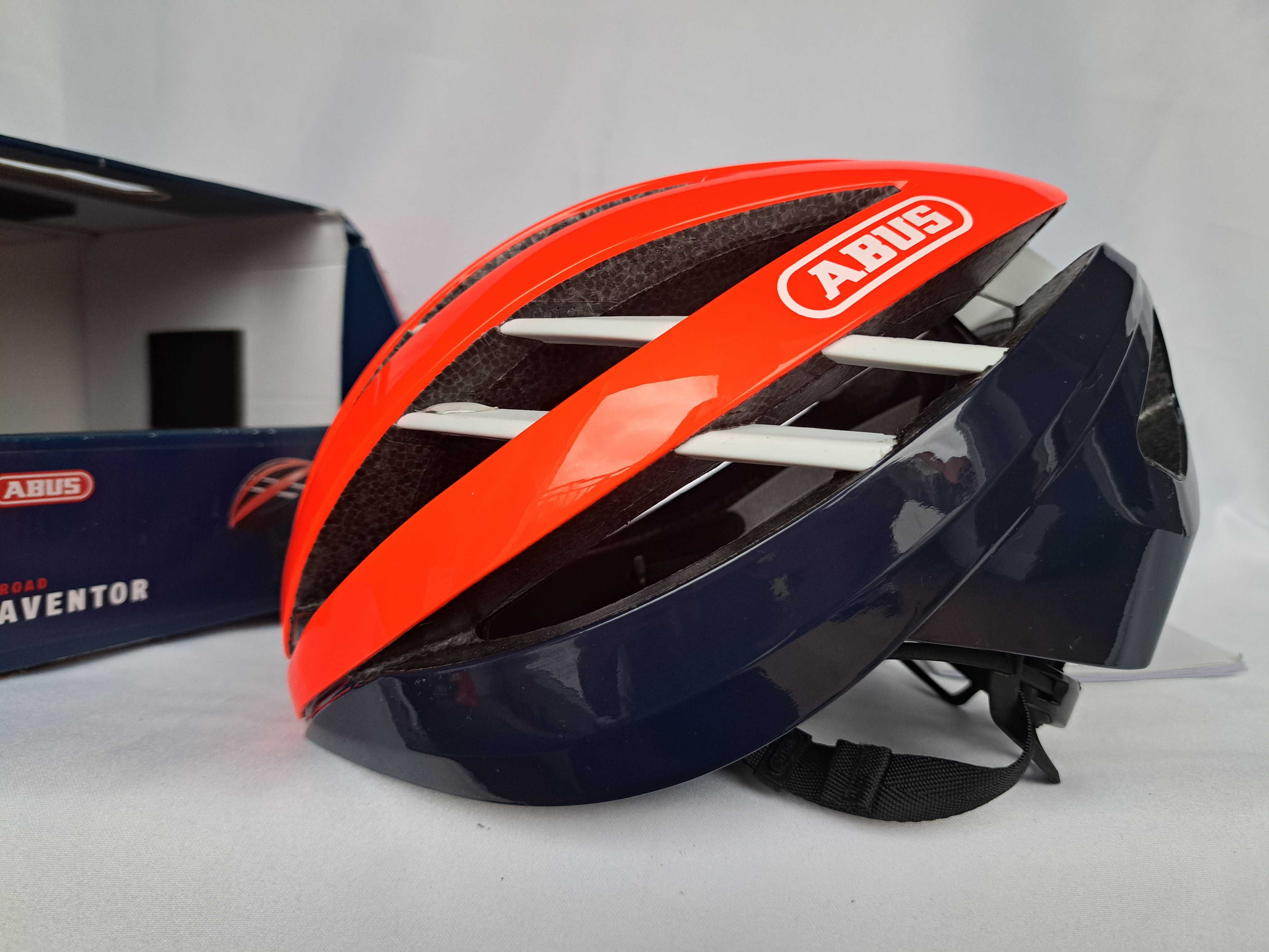 Kask rowerowy Abus Aventor Shrimp Orange S 51-55cm