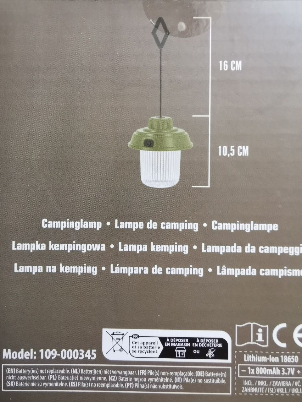 Lampka camping usb