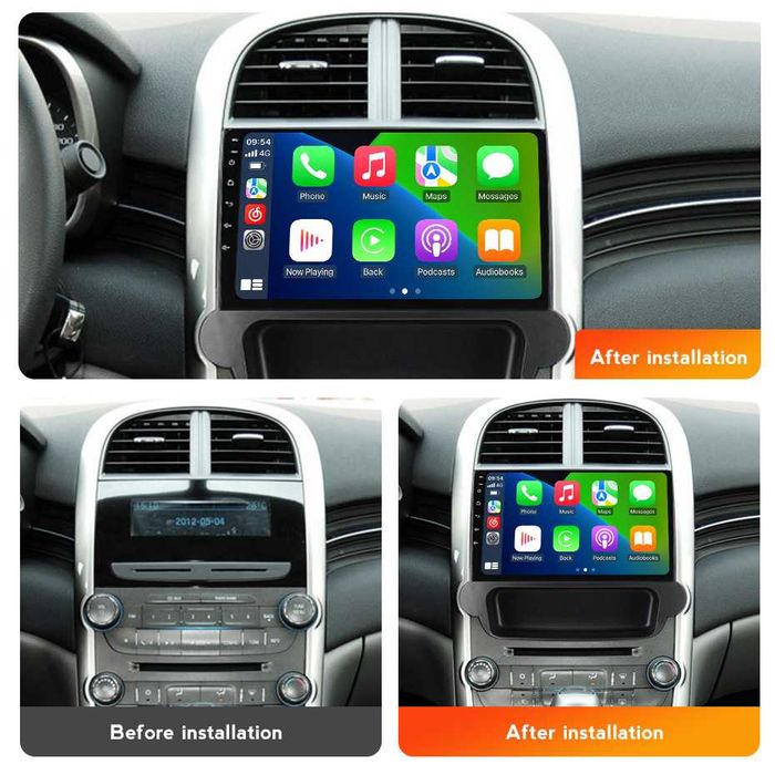 Штатна магнітола Chevrolet Malibu android GPS навігація