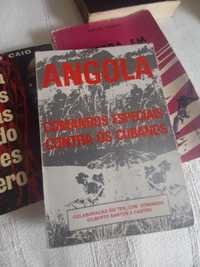 Livro Angola Comandos Especiais contra os Cubanos