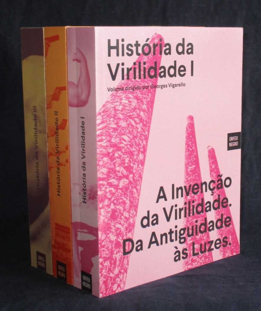 Livros História da Virilidade 3 Volumes