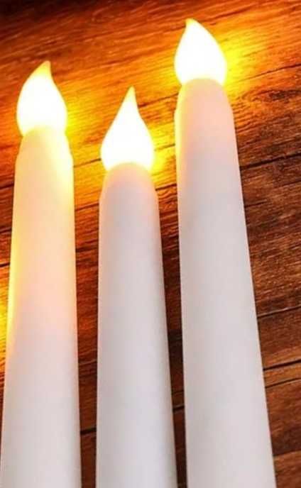 Лед свічки з пультом led candle 3 шт