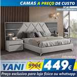 Cama de Casal Yani (Cabeceira Longa)