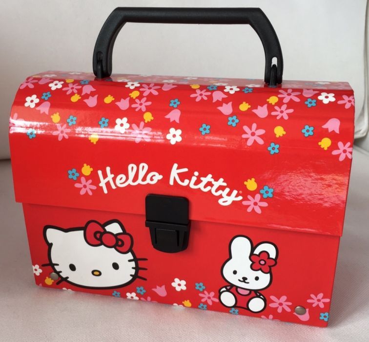 Hello Kitty Kuferek Pudełko Śniadaniówka - nowe