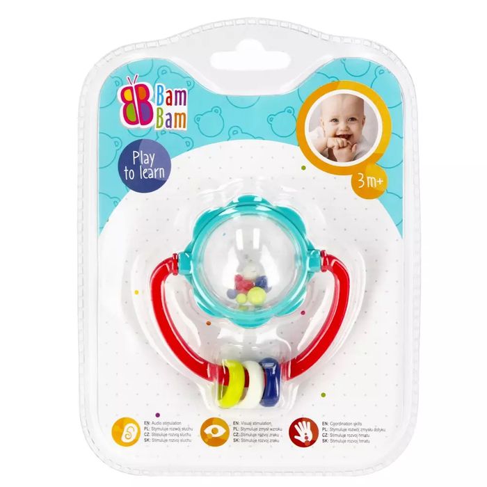 Grzechotka kwiatuszek. Bam Bam