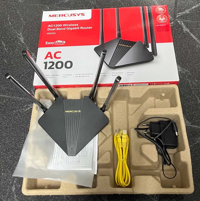 Router Mercusys MR30G AC 1200 Dual Band Gigabit Router