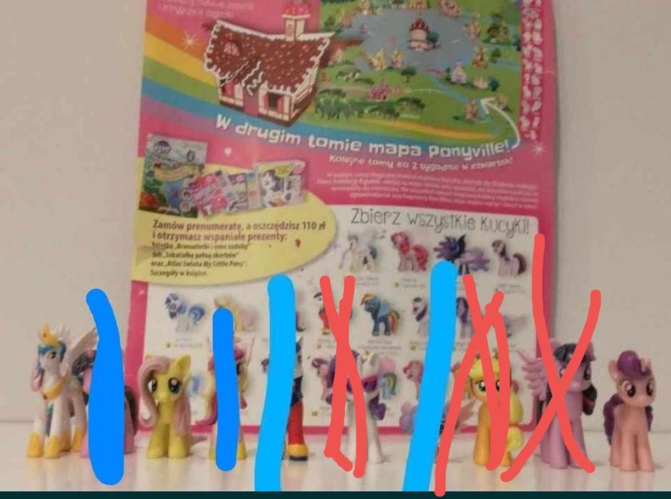 Koniki My Little Pony 3 szt.