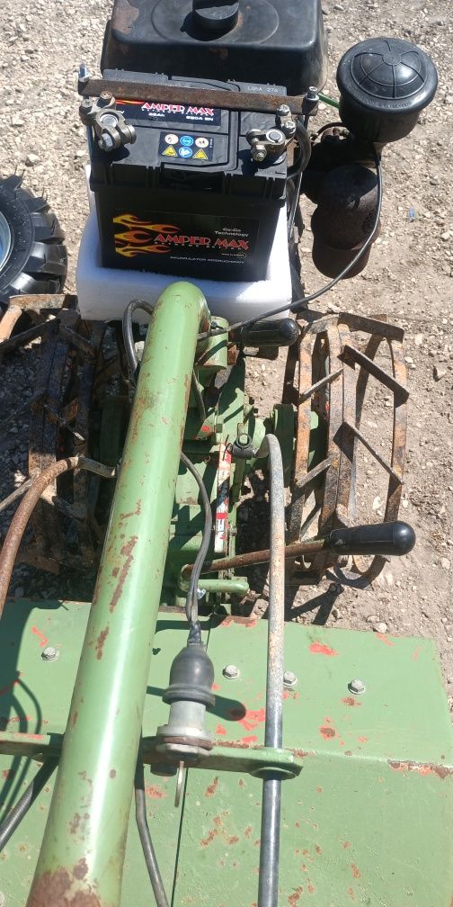 Glebogryzarka Lombardini 7hp palona z kluczyka 3biegi przód i Revers