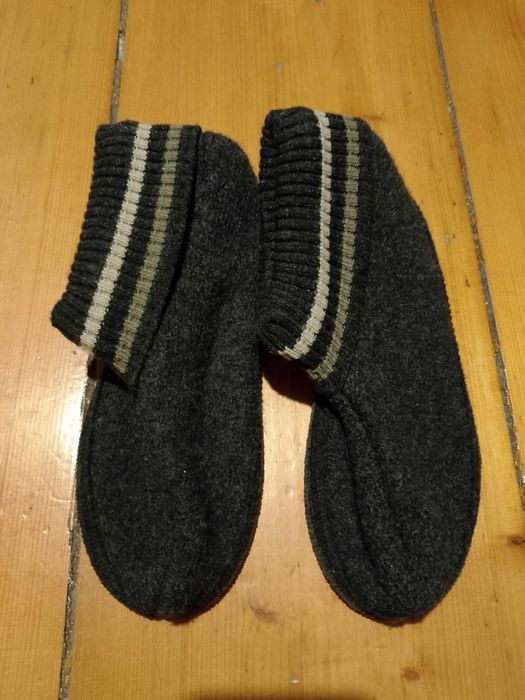 Ciepłe kapcie bambosze damskie 36