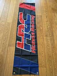Banner Honda Racing / lekki material Japan Style