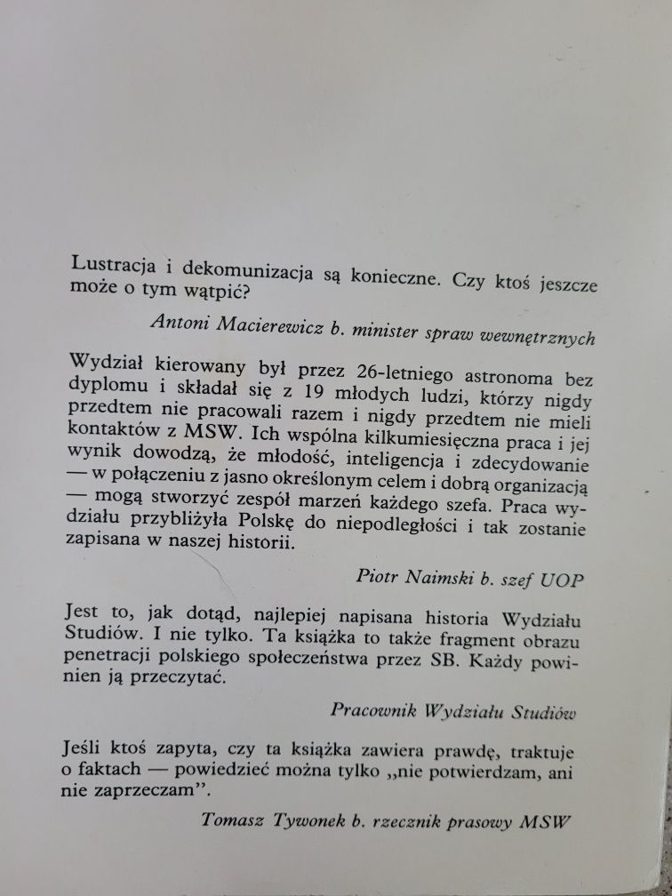 Michał Grodzki Konfidenci są wśród nas 1993 Editions spotkania