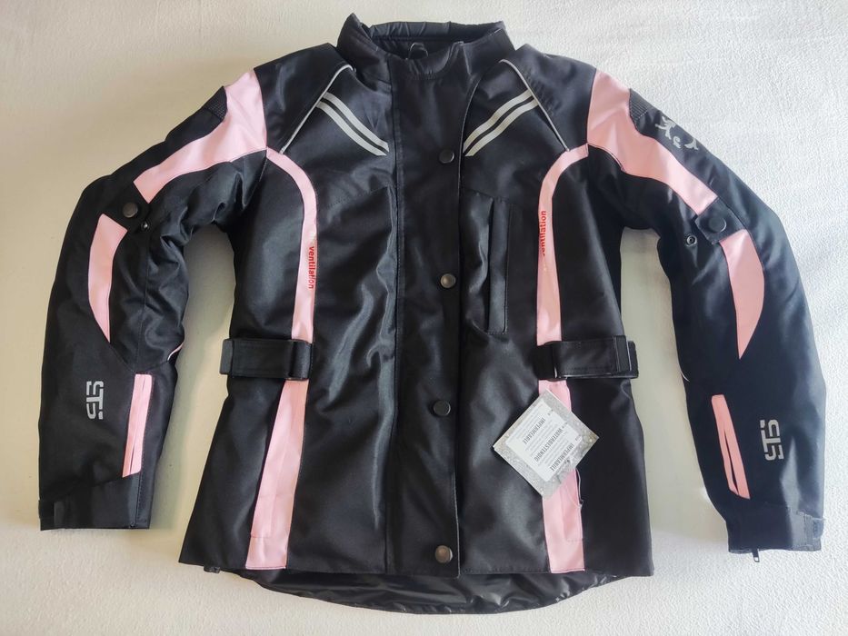 Casaco senhora c/proteções mota scooter novo