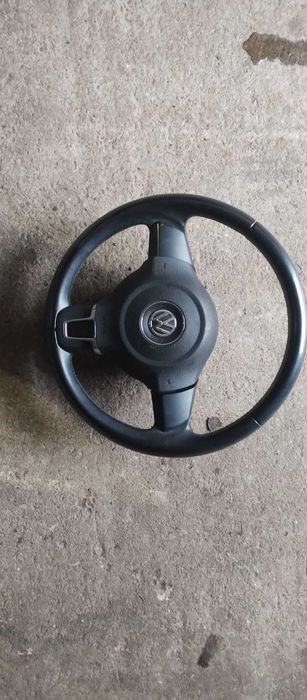 Oryginalna Kierownica Skórzana VW Polo R6