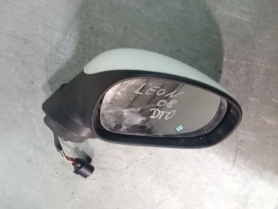 ESPELHO RETROVISOR SEAT LEON 1P 05-12 -  DIREITO