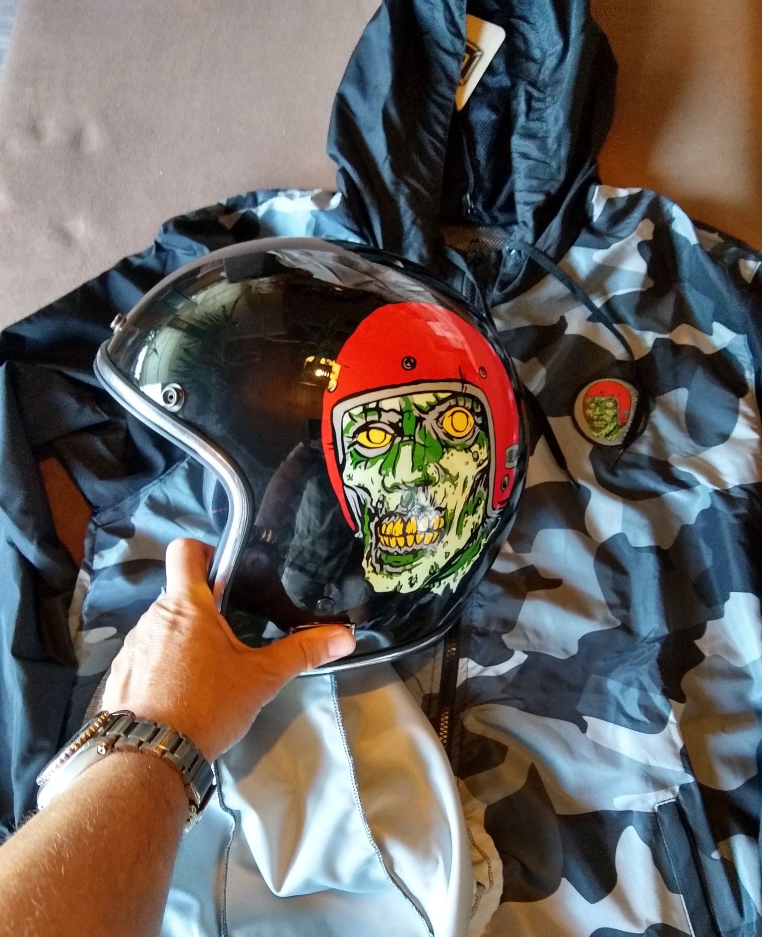 эксклюзив для Ducati Monster мото шлем полулицевик USA