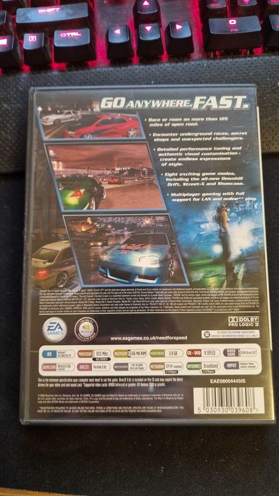 Gra Need for Speed: Underground 2 PC Jak NOWA!! Premierowa! Kompletna!