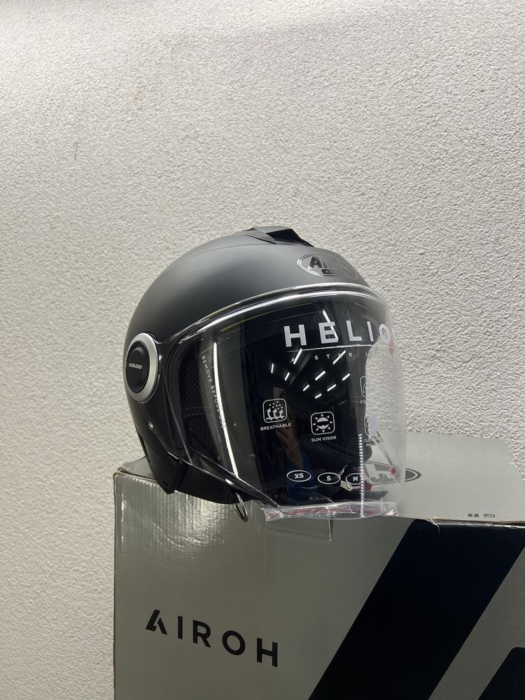 Kask otwarty  AIROH HELIOS rozmiar L blenda