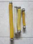 Bichas de inox revestidas extensíveis para gás natural