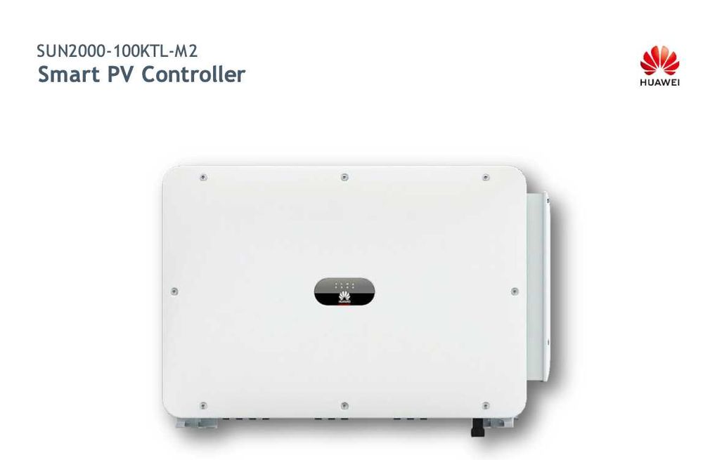 інвертор НОВИЙ  Huawei SUN 2000-100KTL-M2