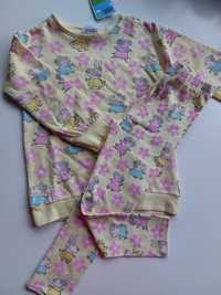 Komplet bluza leginsy George pepa roz 110/116 5-6Y