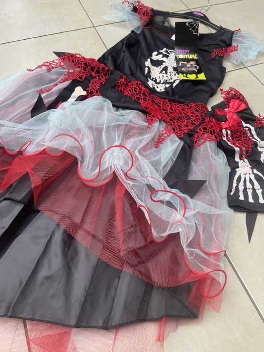 Kostium stroj przebranie roz.13/14 lat Kościotrup  halloween karnawał