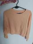 Morelowa bluza Sinsay XXS