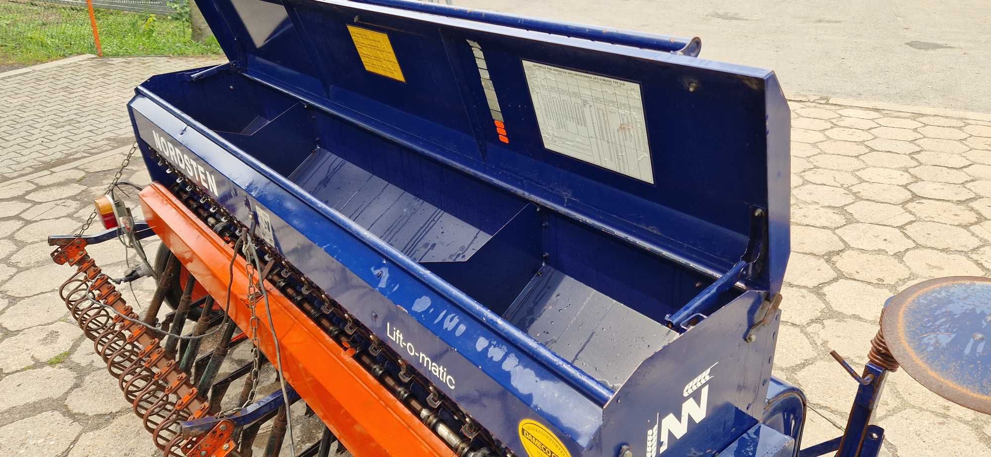 Siewnik Zbożowy Nordsten CLD 2,5m znaczniki ścieżki elektryczne fiona
