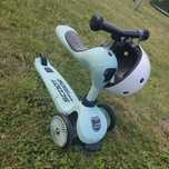 Hulajnoga+ kask  jeździk 2w1 Scoot and ride